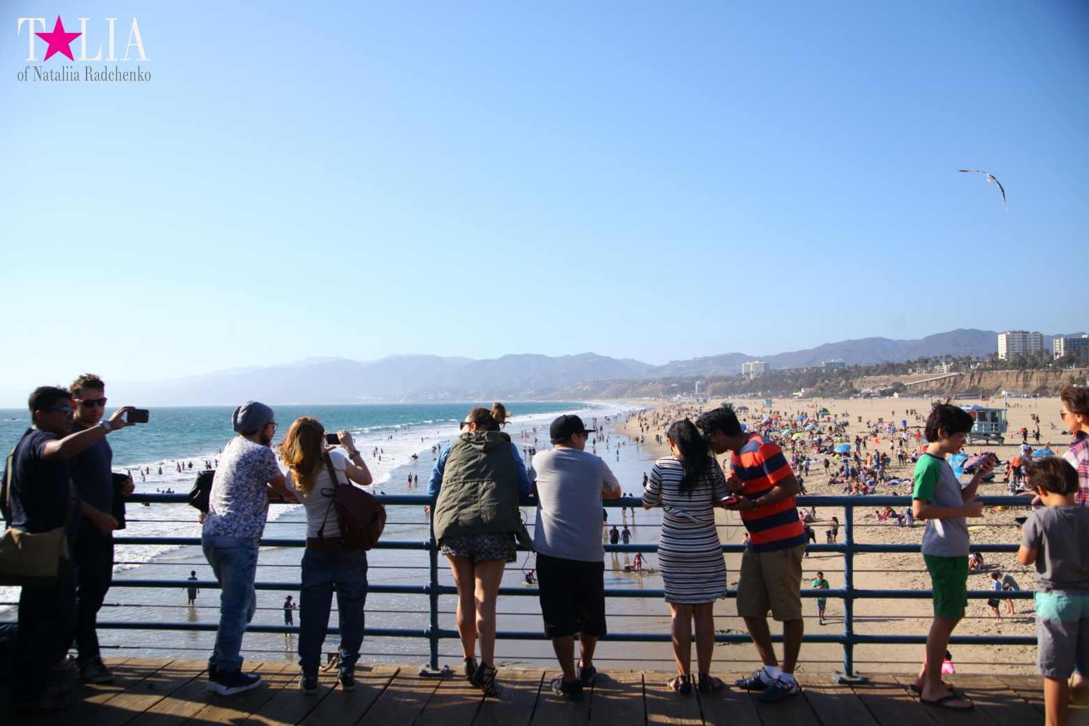 Santa Monica Pier in Los Angeles